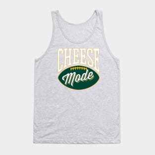 Green Bay Packers Cheese Mode Design Tank Top